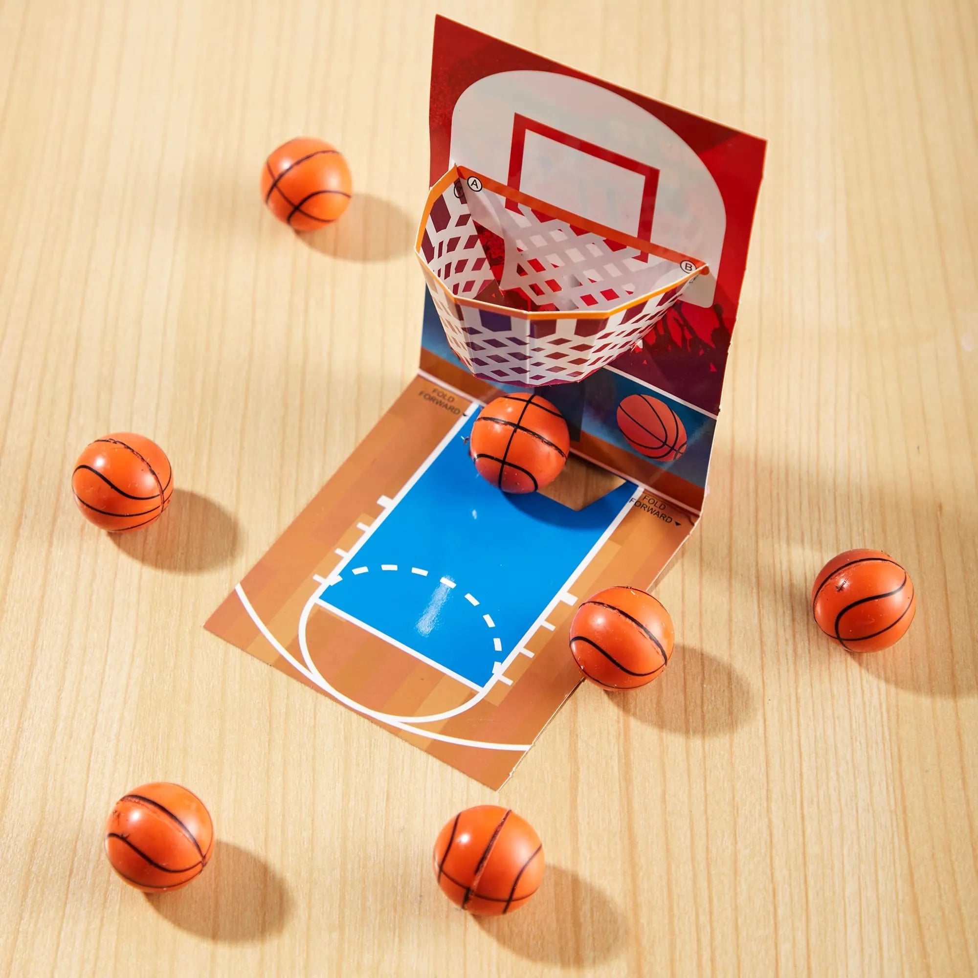 28-Pack Sports Balls with Kids Valentine's Cards