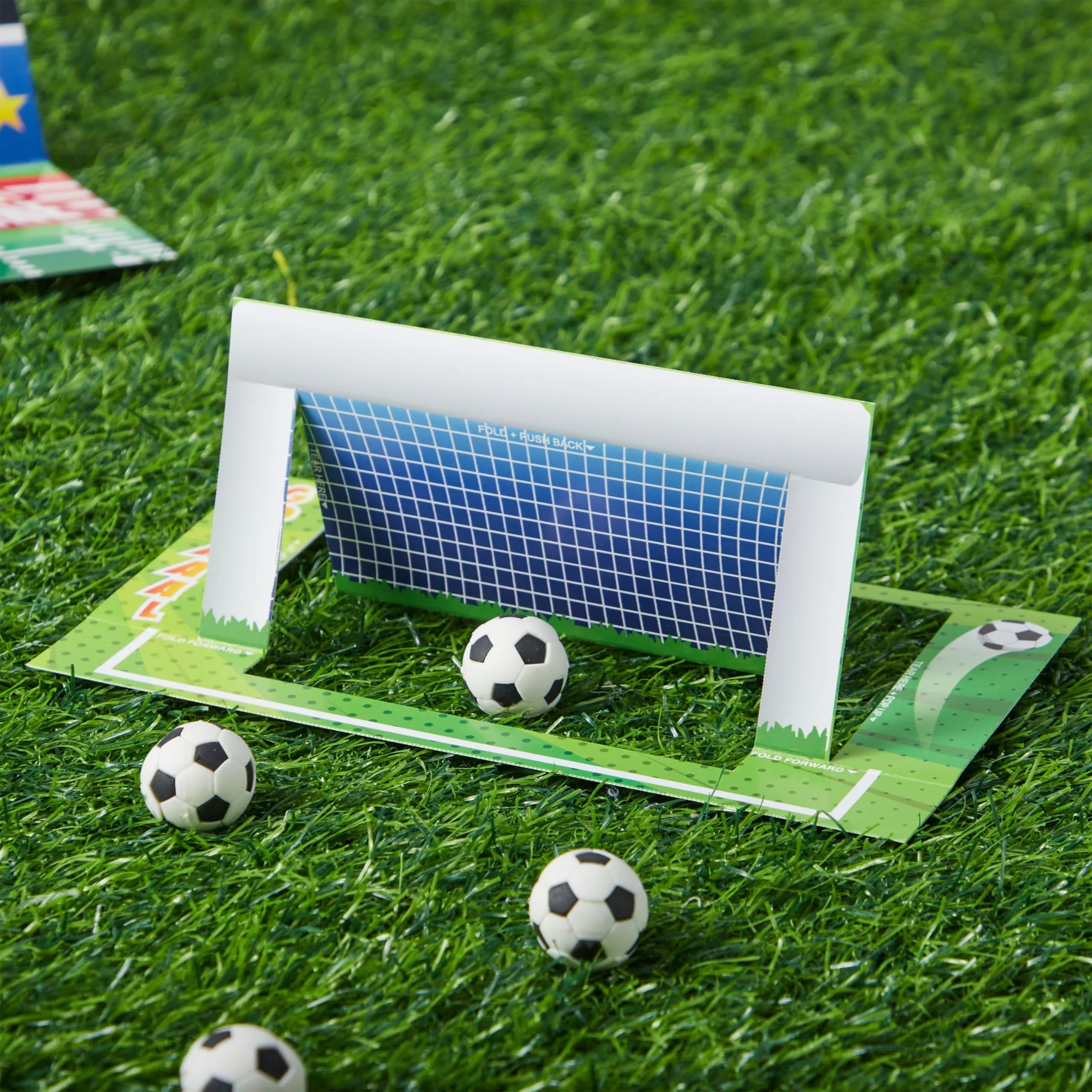 28 Sports Game Erasers with Valentine's Cards for Classroom Exchange