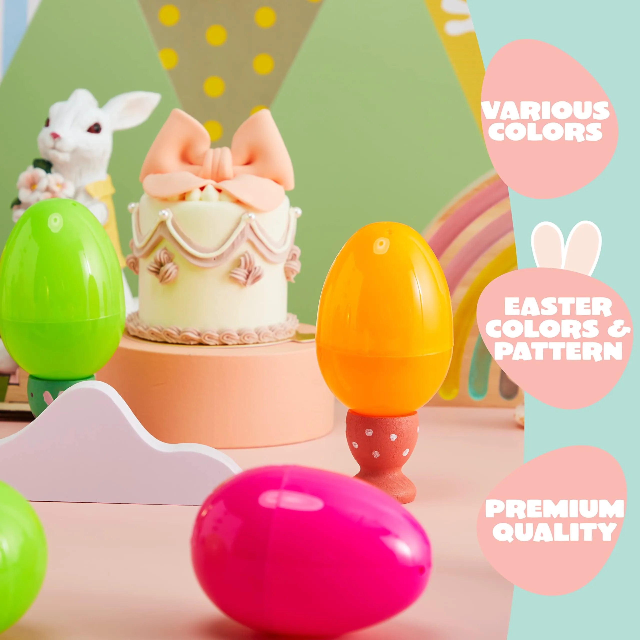 200 Large Empty Eggshells for Easter Egg Hunt - Fillable