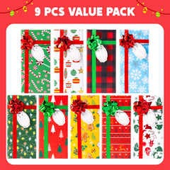 9-Piece Christmas Gift Card Box Holder