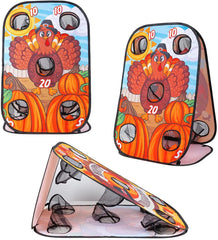 Portable Collapsible Toss Game Board