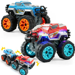2 Pack Smash and Bump Monster Truck Toys