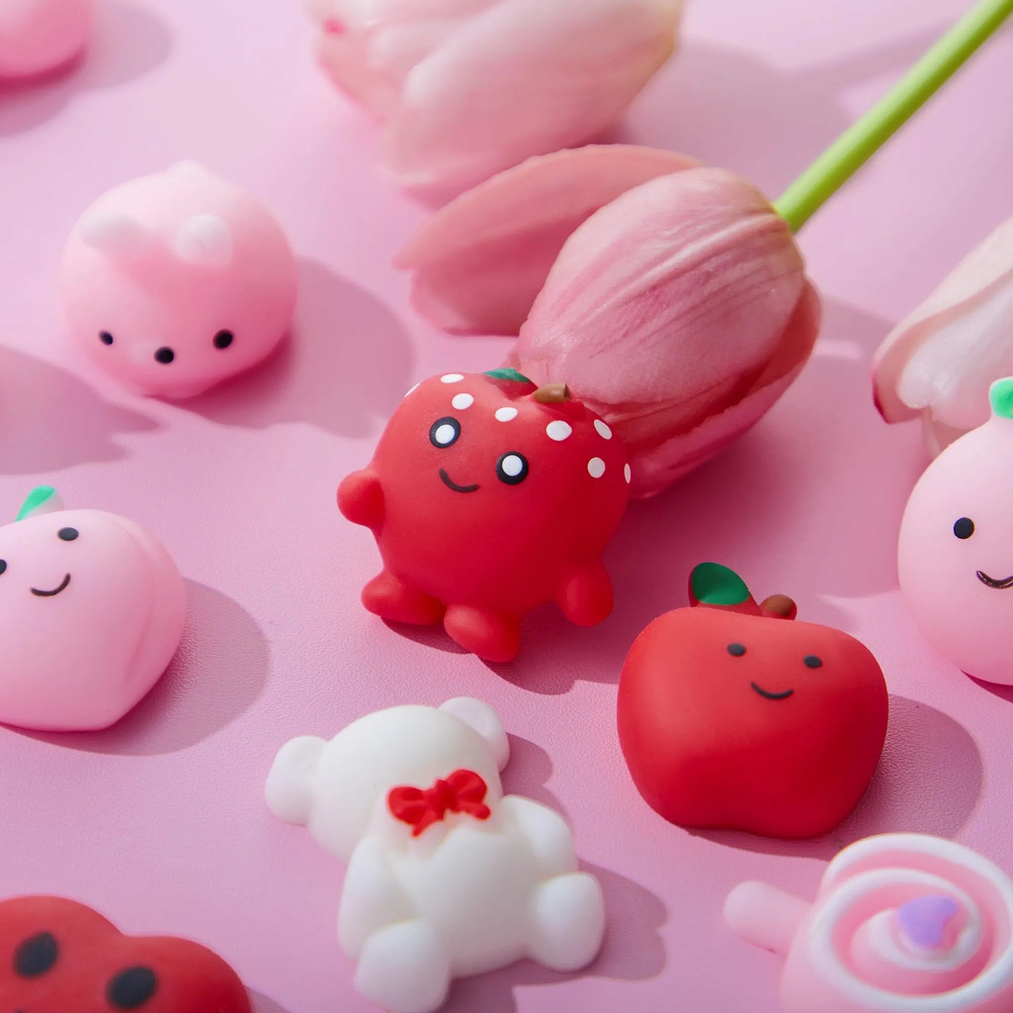 Valentine's Day Mochi Squishy Toys - 36 Pack