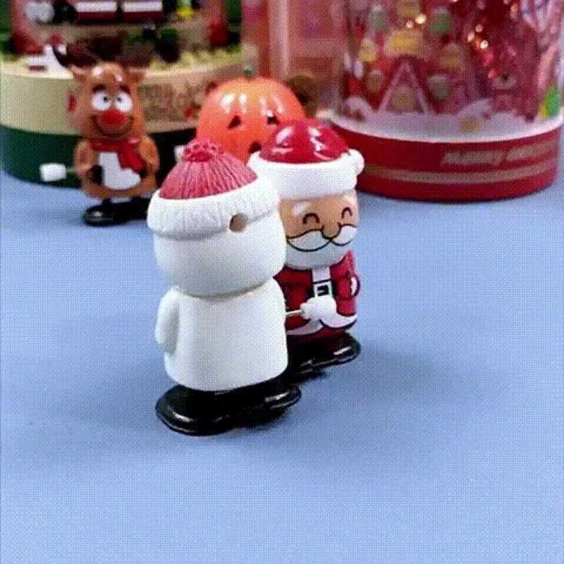 24 Pack Christmas Wind Up Toys - Festive Decorations and Gifts
