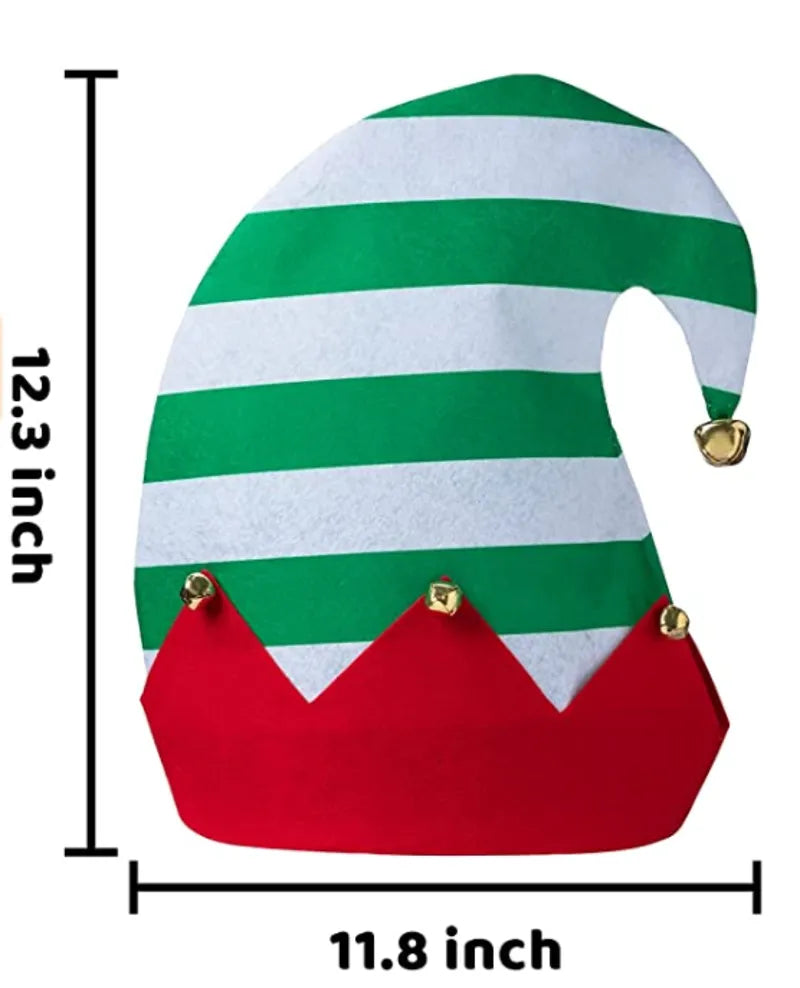 Unisex Classic Elf Hats (3-Pack)
