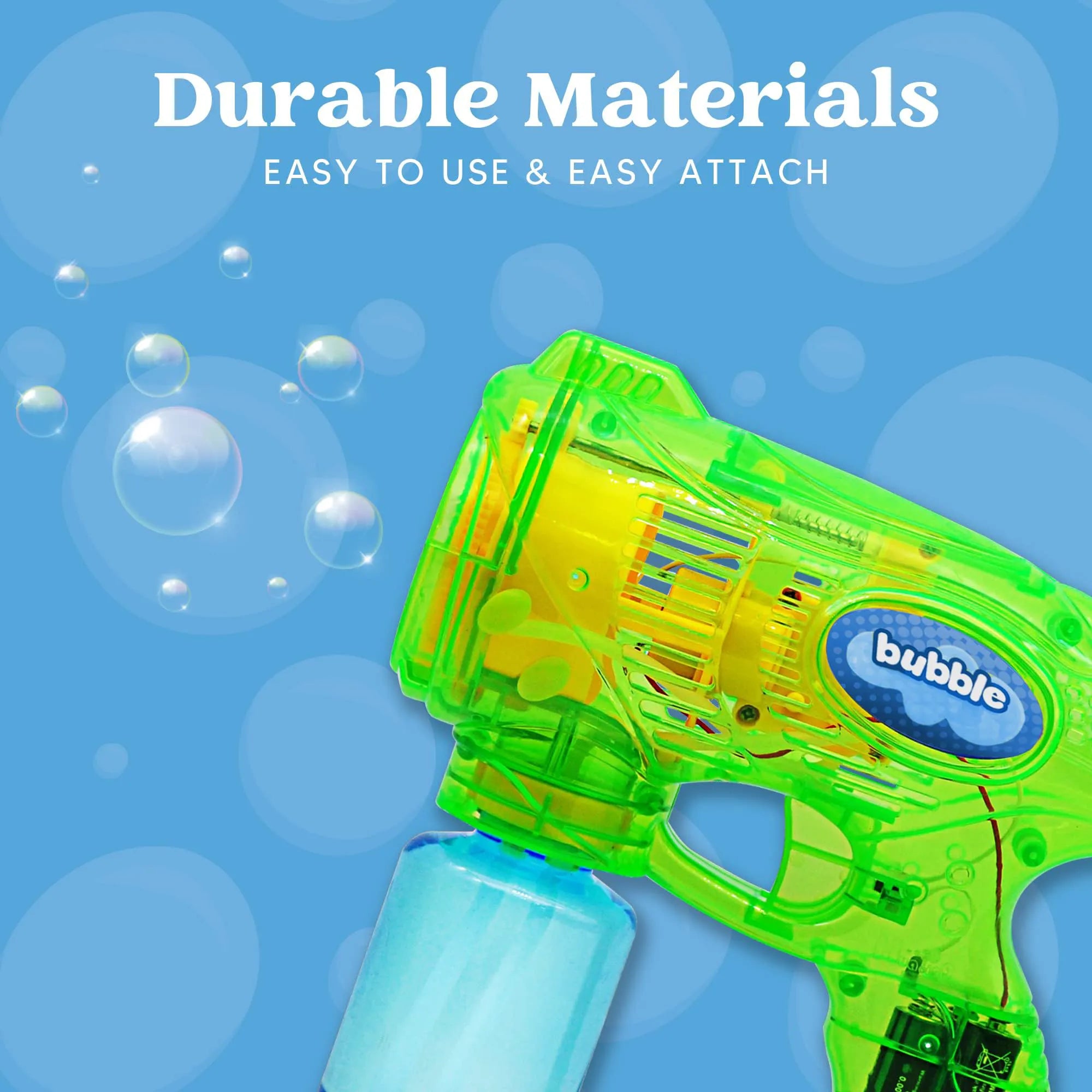 Bubble Guns (2-Pack) - Green & Blue