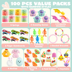 300-Pack Filled Easter Eggs with Toys