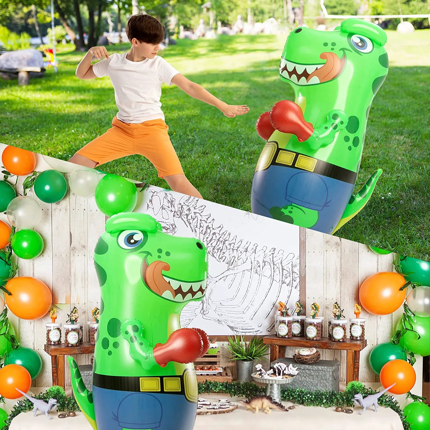 47in Inflatable T-rex Bopper