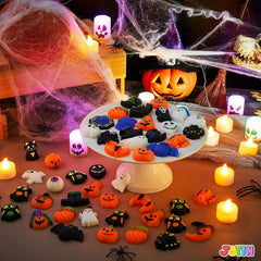 48-Pack Halloween Mochi Squishy Toys for Kids