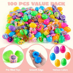 300-Pack Filled Easter Eggs with Toys