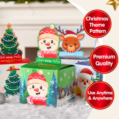 4PCS Christmas Cash Gift Pull Money Box