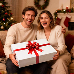 12 Pack 17x13x4 Inch Large Christmas Gift Boxes with Lids for Presents