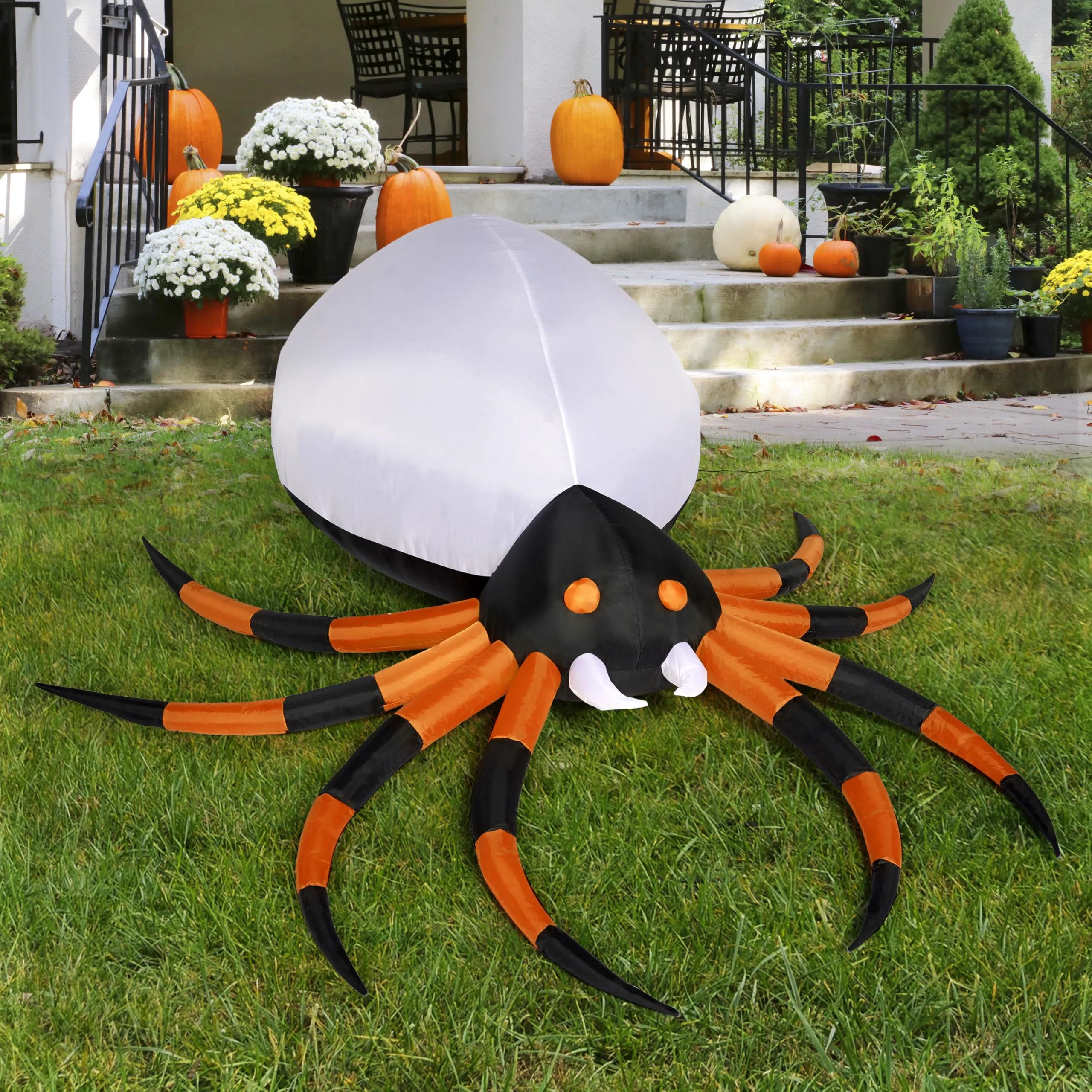 8 FT Giant Spider Halloween Inflatable Outdoor Decoration