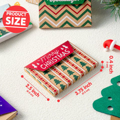 12 Pack Christmas Gift Card Boxes