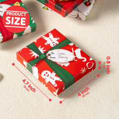 6 Christmas Card Holder Gift Boxes