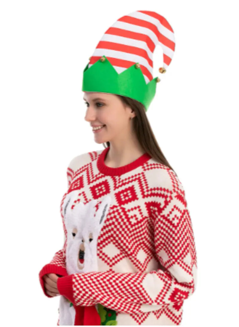 3-Pack Colorful Holiday Elf Hats
