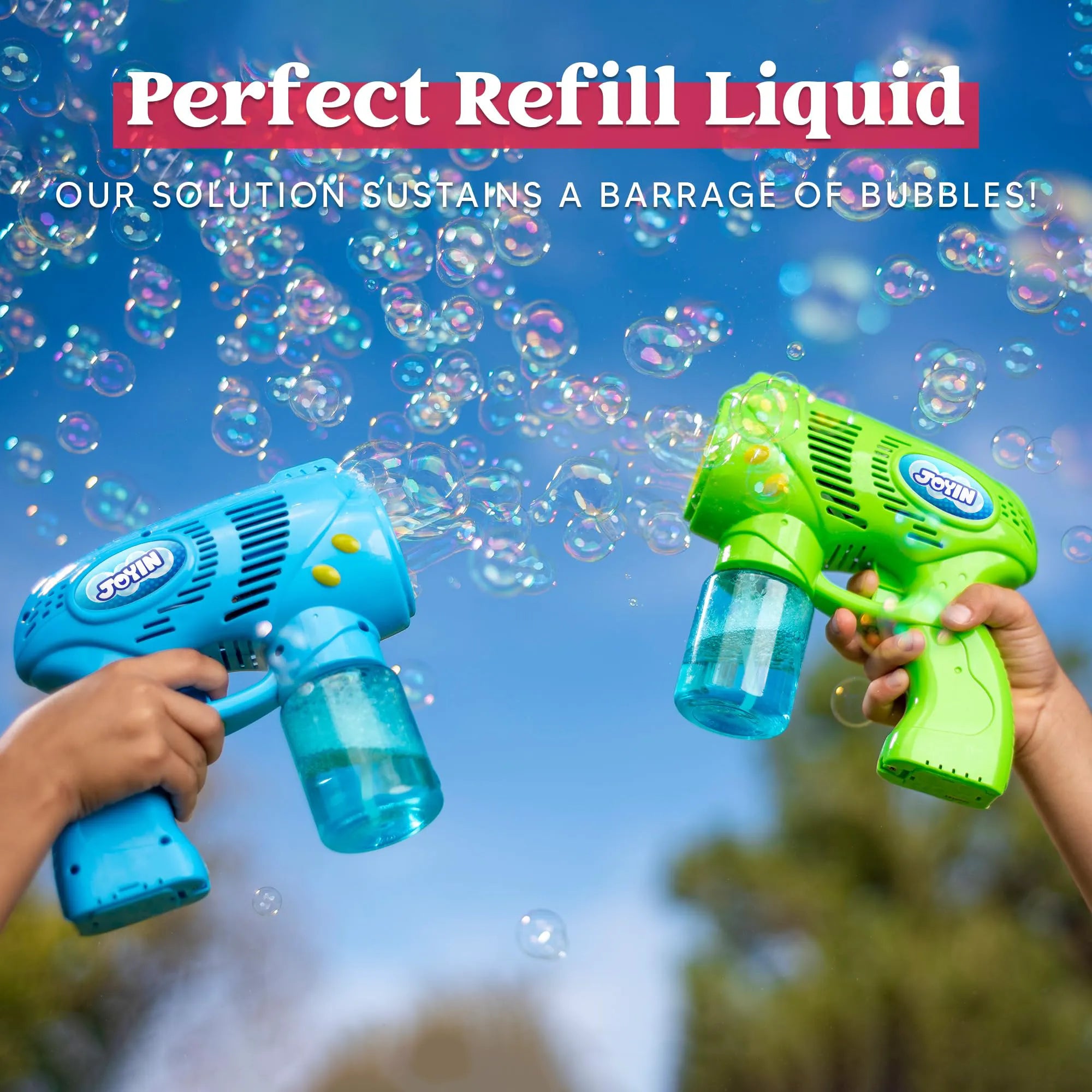 32 oz Bubble Solution Refills (Makes Up to 2.5 Gallons) - Big Bubble Solution