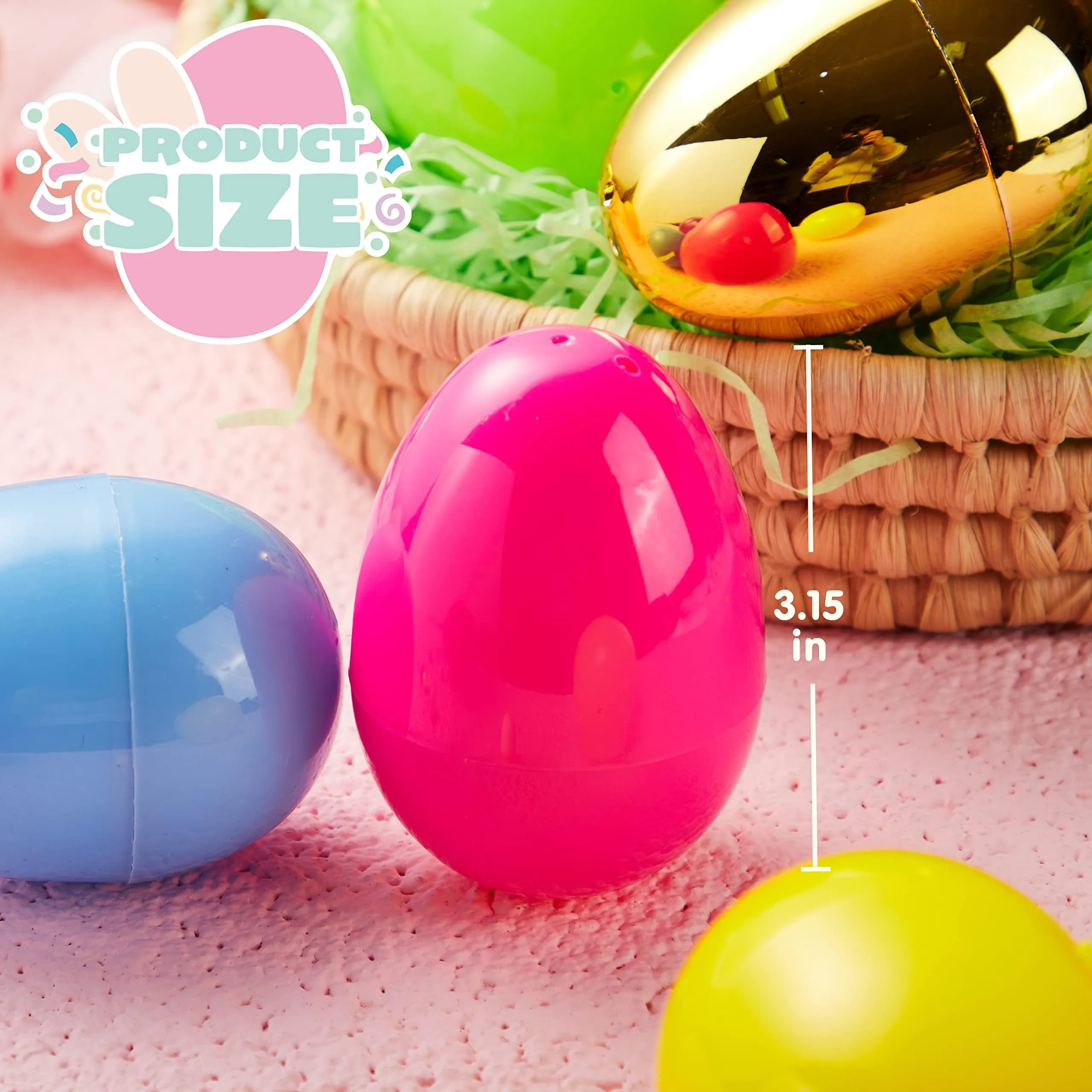200 Large Empty Eggshells for Easter Egg Hunt - Fillable