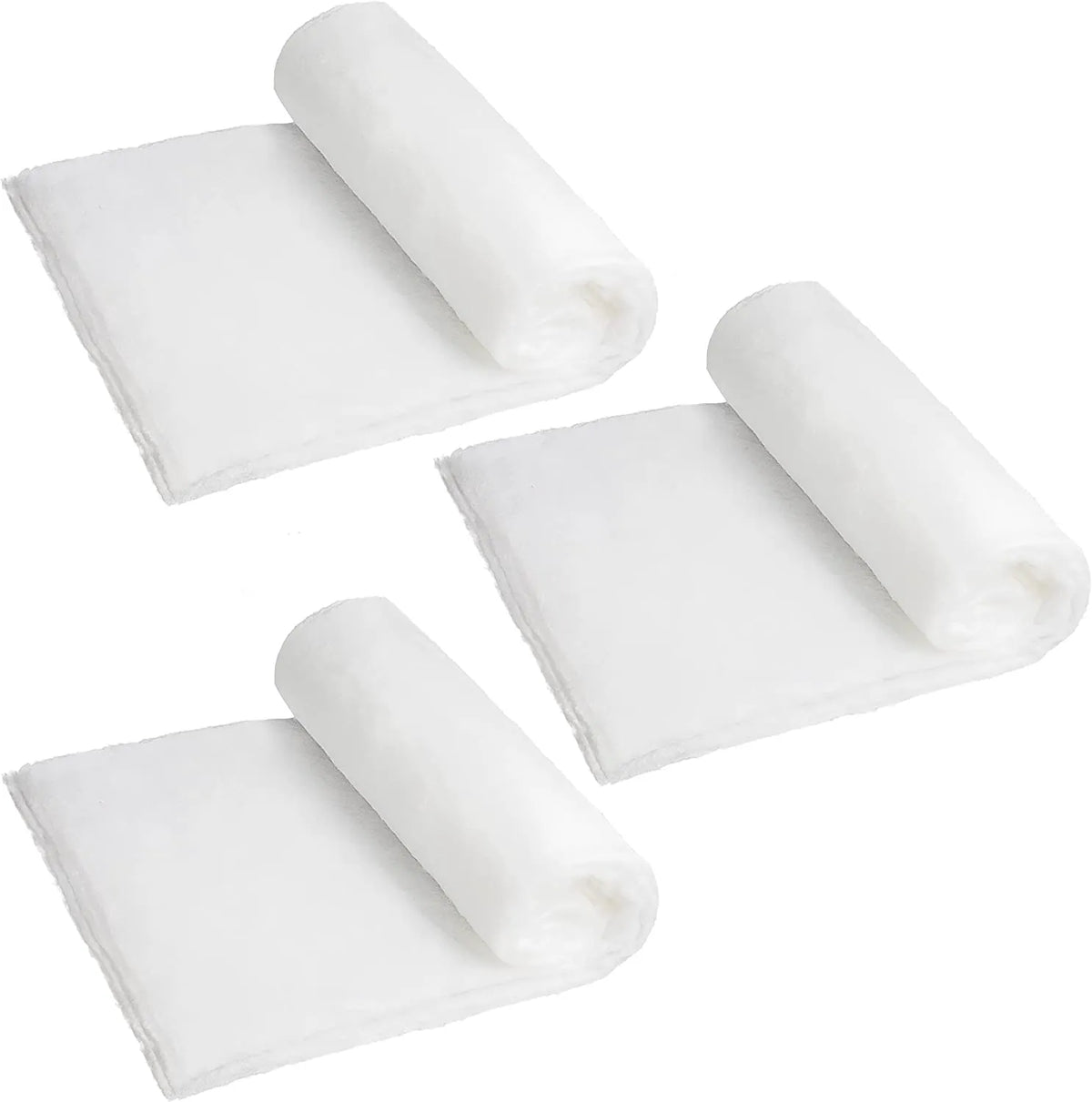 Christmas Snow Blanket Roll, 3 Pack