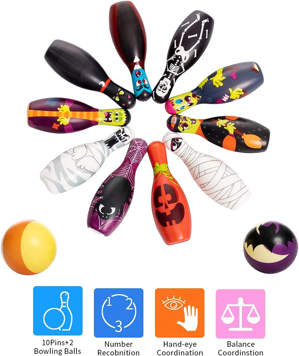 Spooky Foam Bowling Set