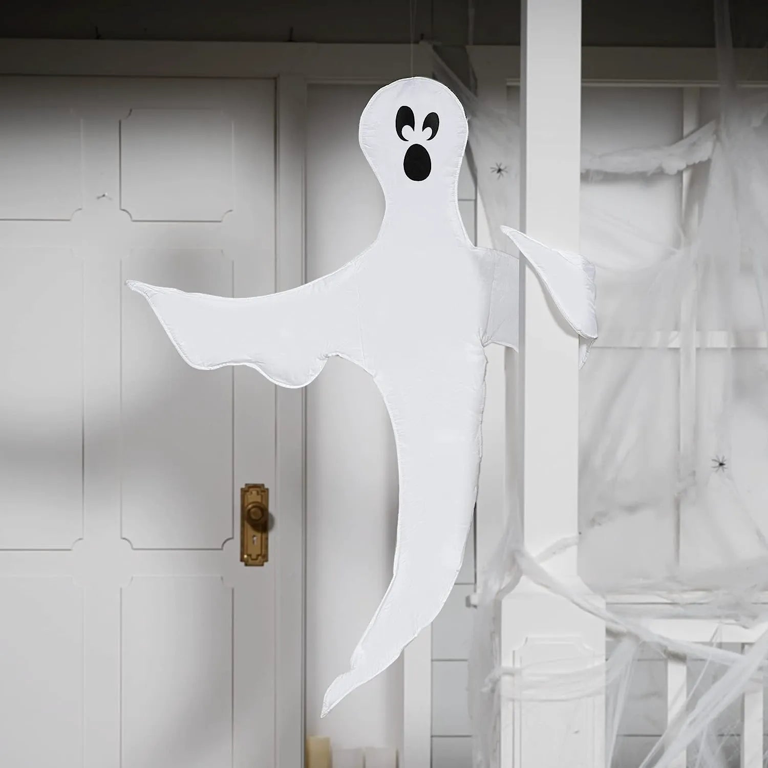 2Pcs Tree Wrap Decoration Ghost 53in
