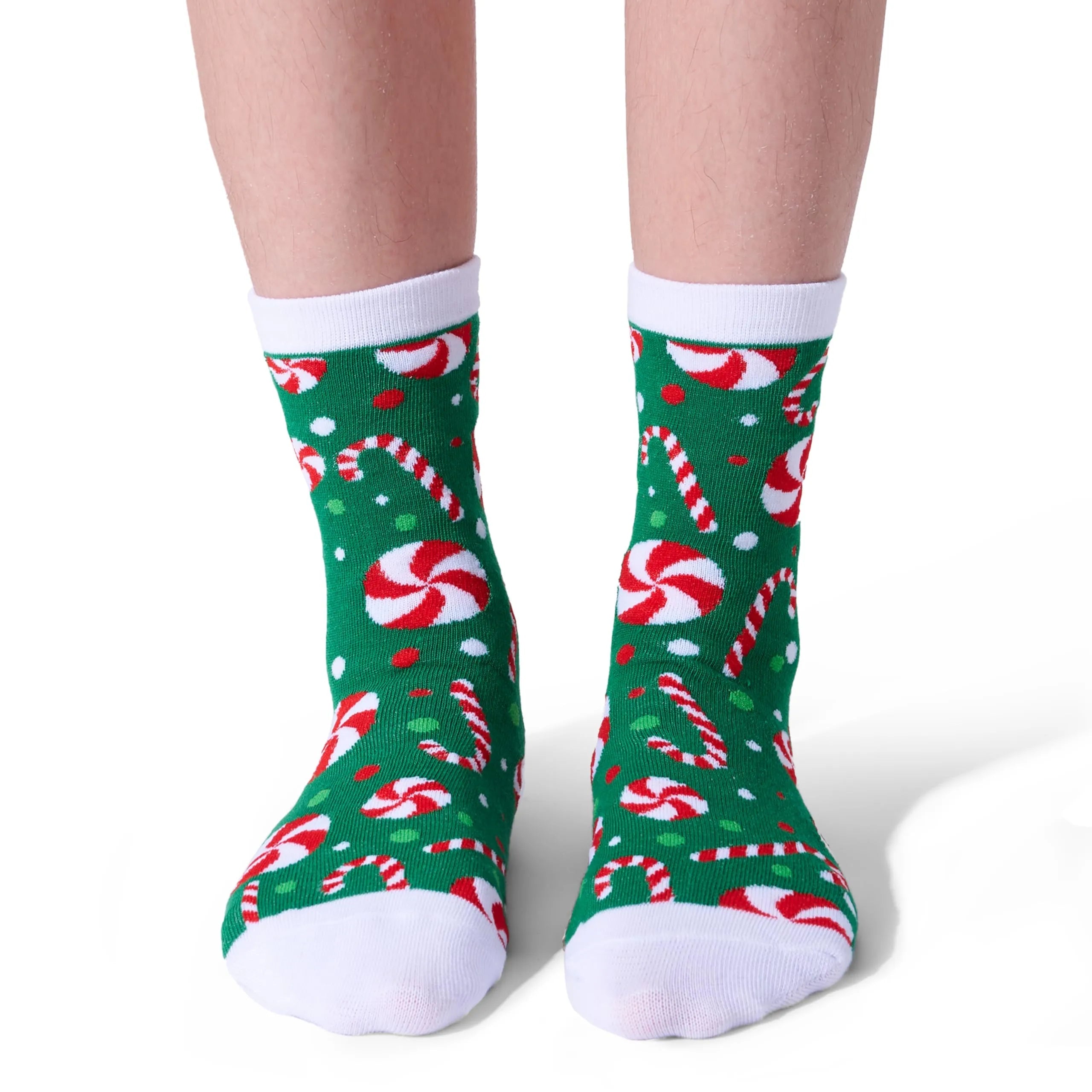 6-Pack Winter Christmas Socks for Men and Women - Warm, Soft Novelty Crew Socks