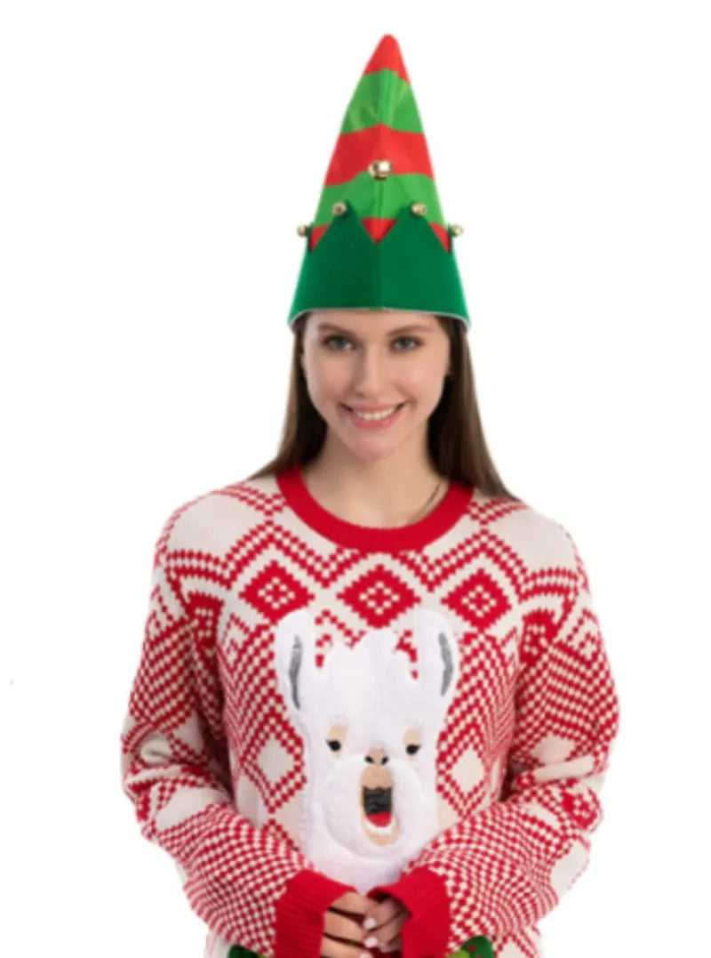 3-Pack Colorful Holiday Elf Hats