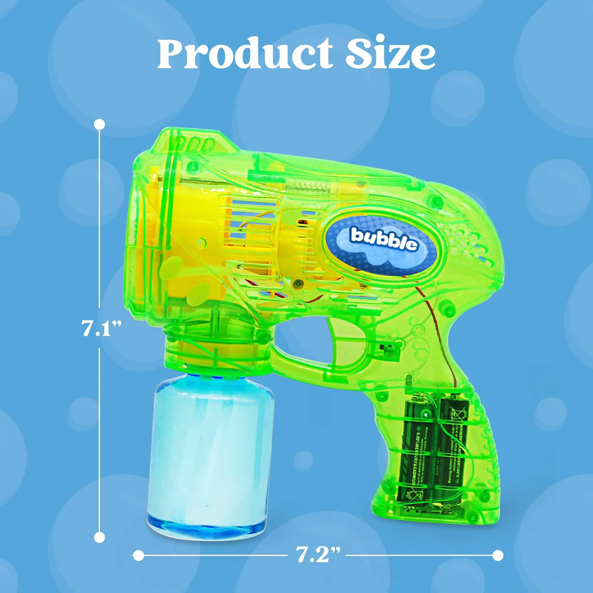 Bubble Guns (2-Pack) - Green & Blue