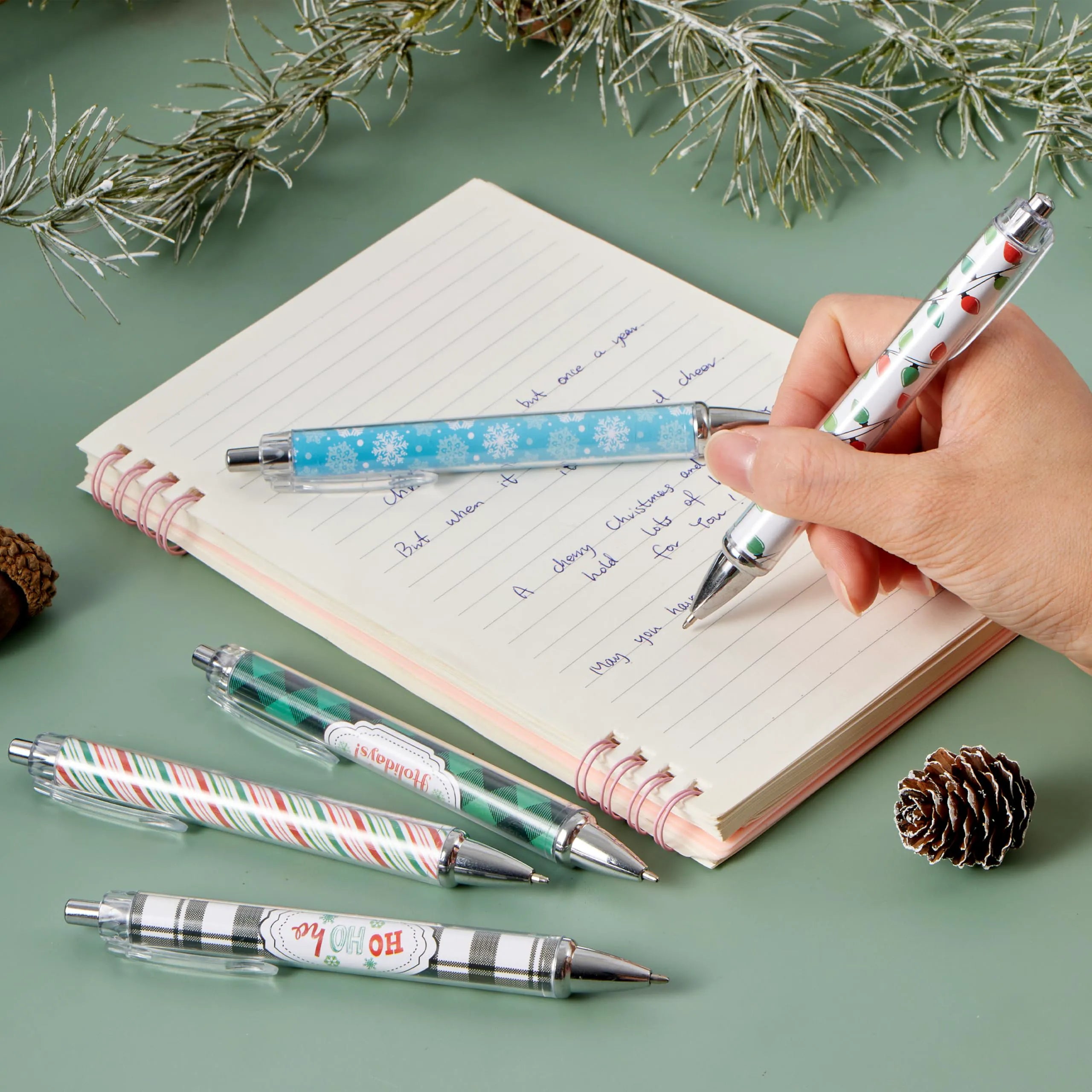 24 Pack Christmas Ballpoint Pens