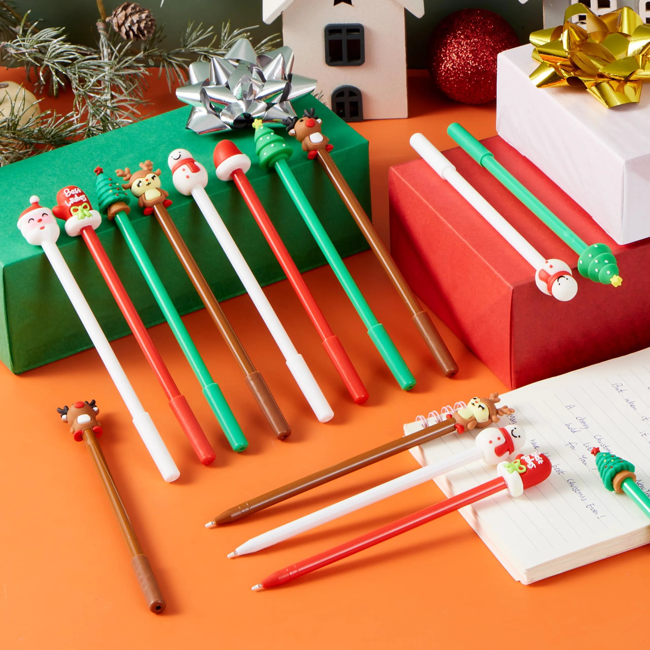 24-Pack Christmas Fun Pens