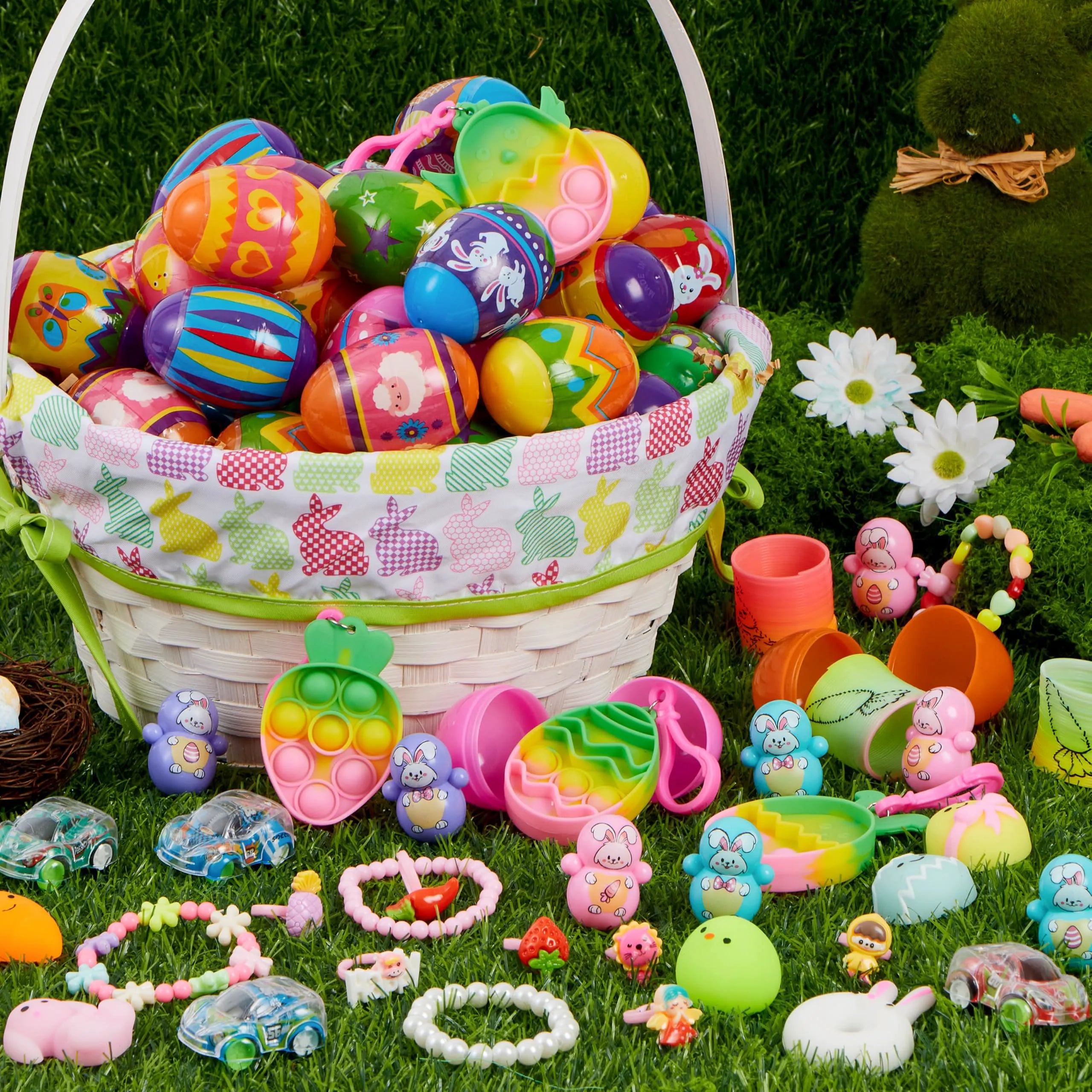36 Prefilled Easter Eggs with Assorted Toys
