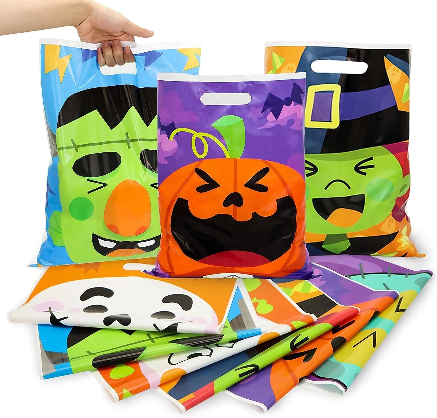 Halloween Character Treat Bags, 72 Count