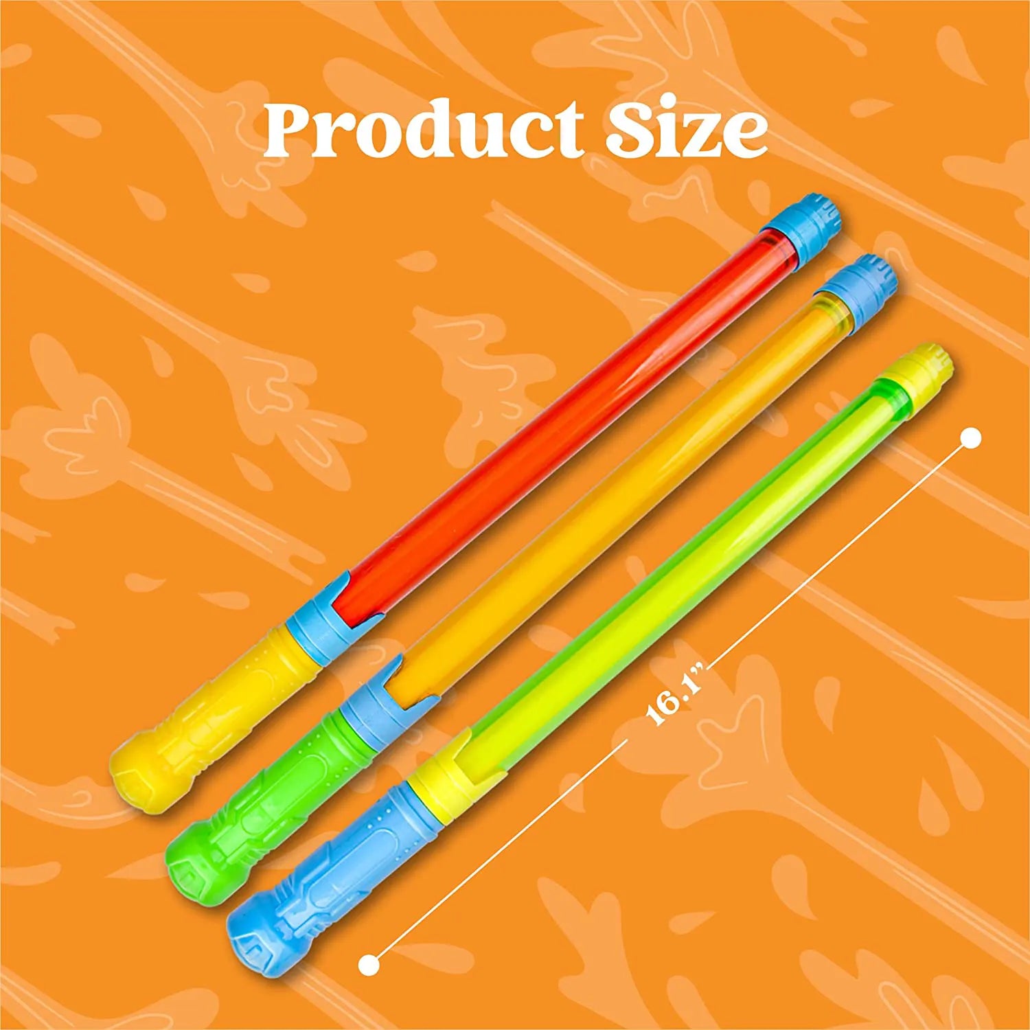 16.5-Inch Super Water Blaster Set, 18 Pieces
