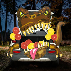 Halloween Dinosaur Trunk-or-Treat Car Decorations Kit