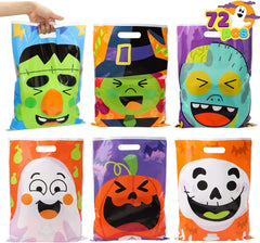 Halloween Character Treat Bags, 72 Count