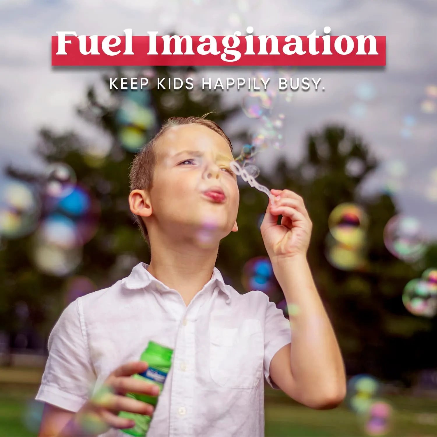 4 oz Bubble Bottles with Wand, 36 Pack