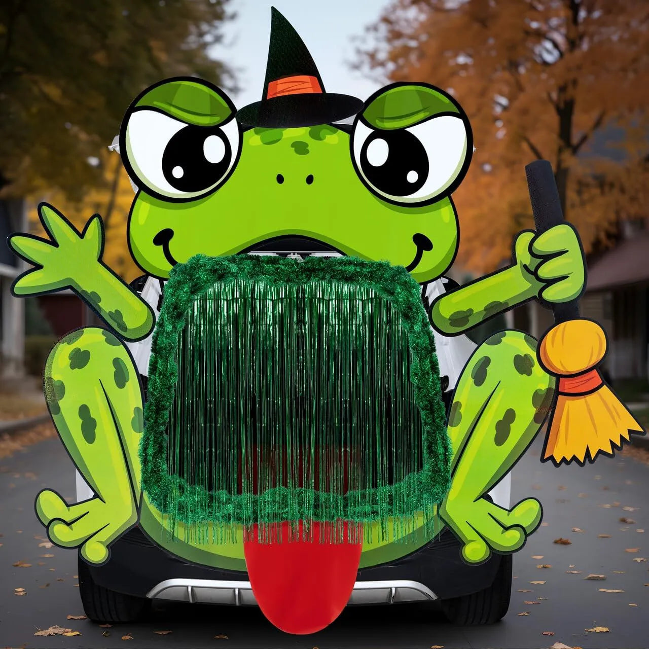 Frog Trunk or Treat Car Decorations Kit