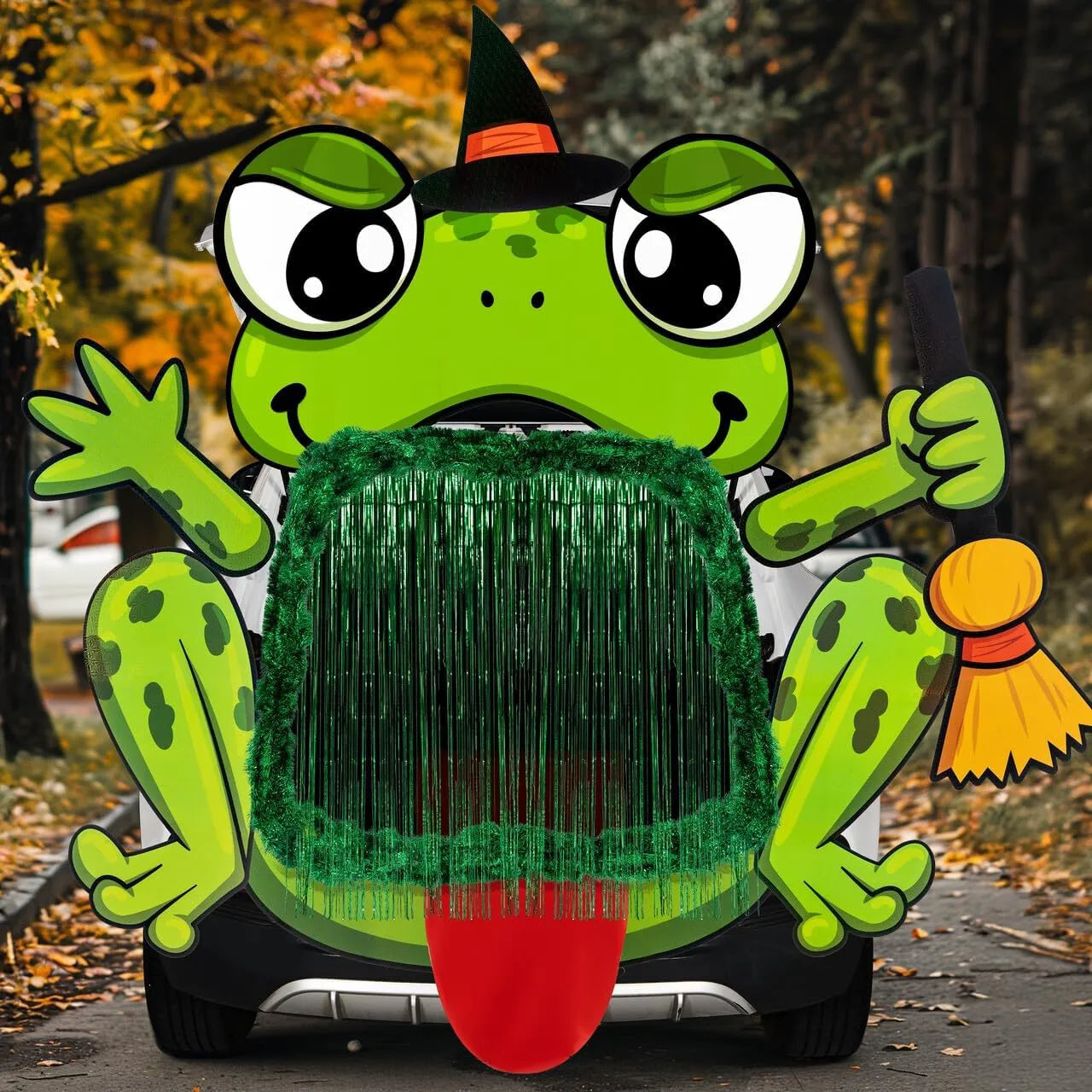 Frog Trunk or Treat Car Decorations Kit