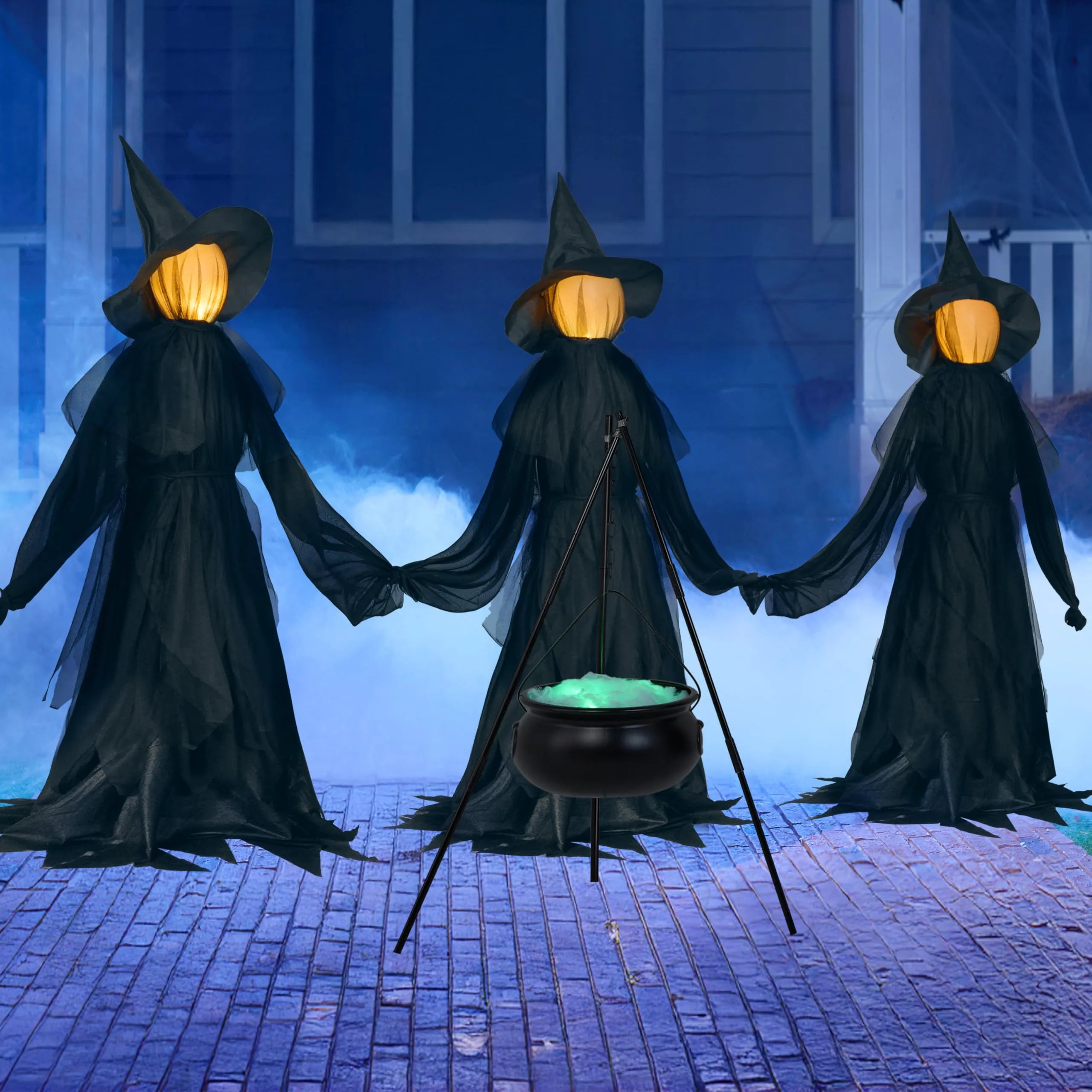 5 FT Halloween Witch Outdoor Decorations