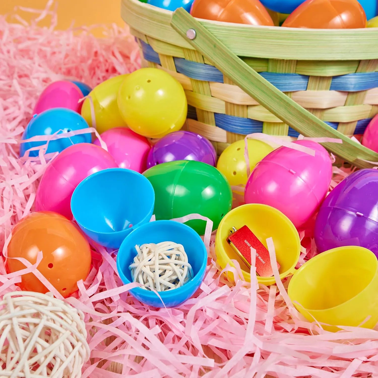300 PCS 2.3" Eggshell Bulks for Easter Hunt