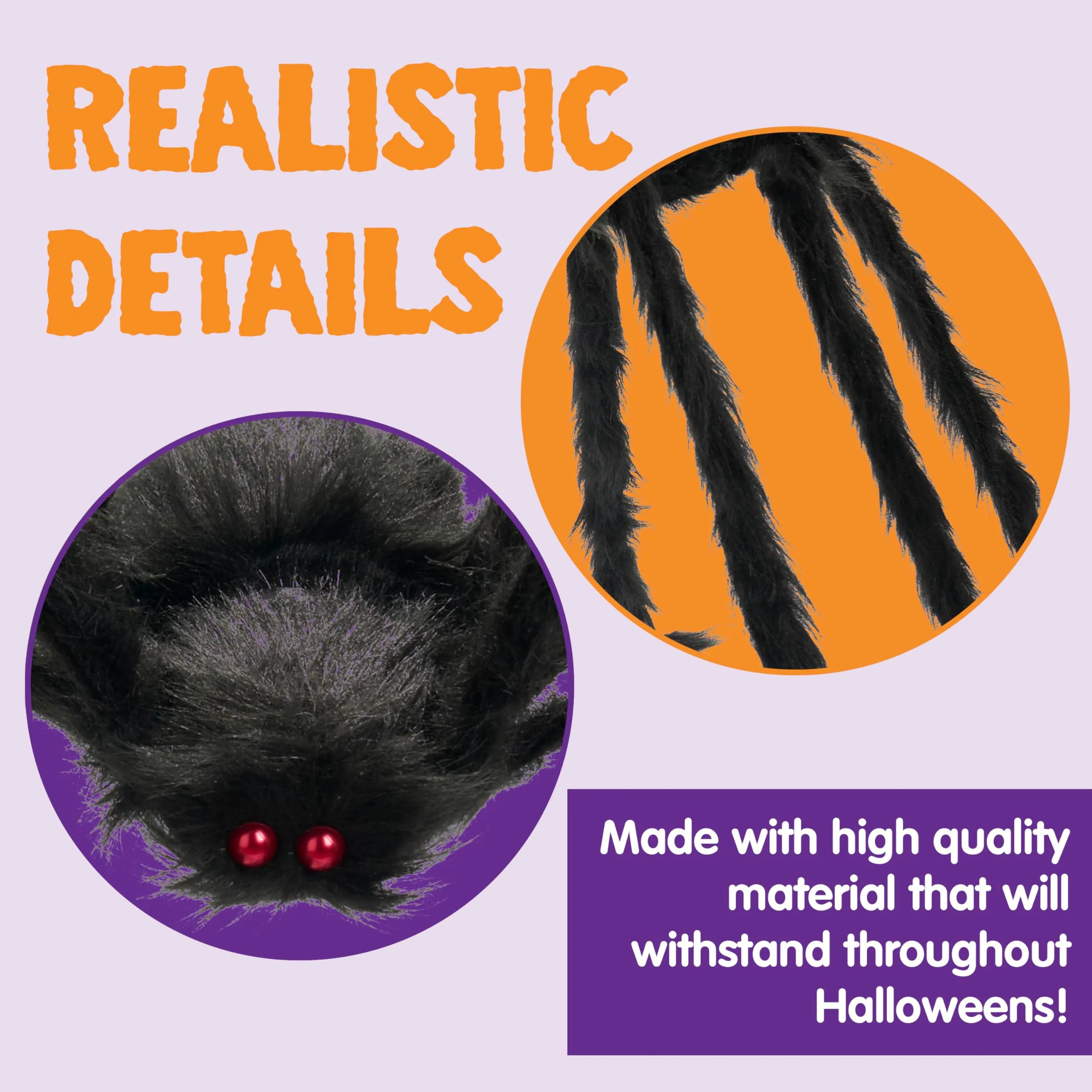 9-Foot Halloween Spider Outdoor Decoration