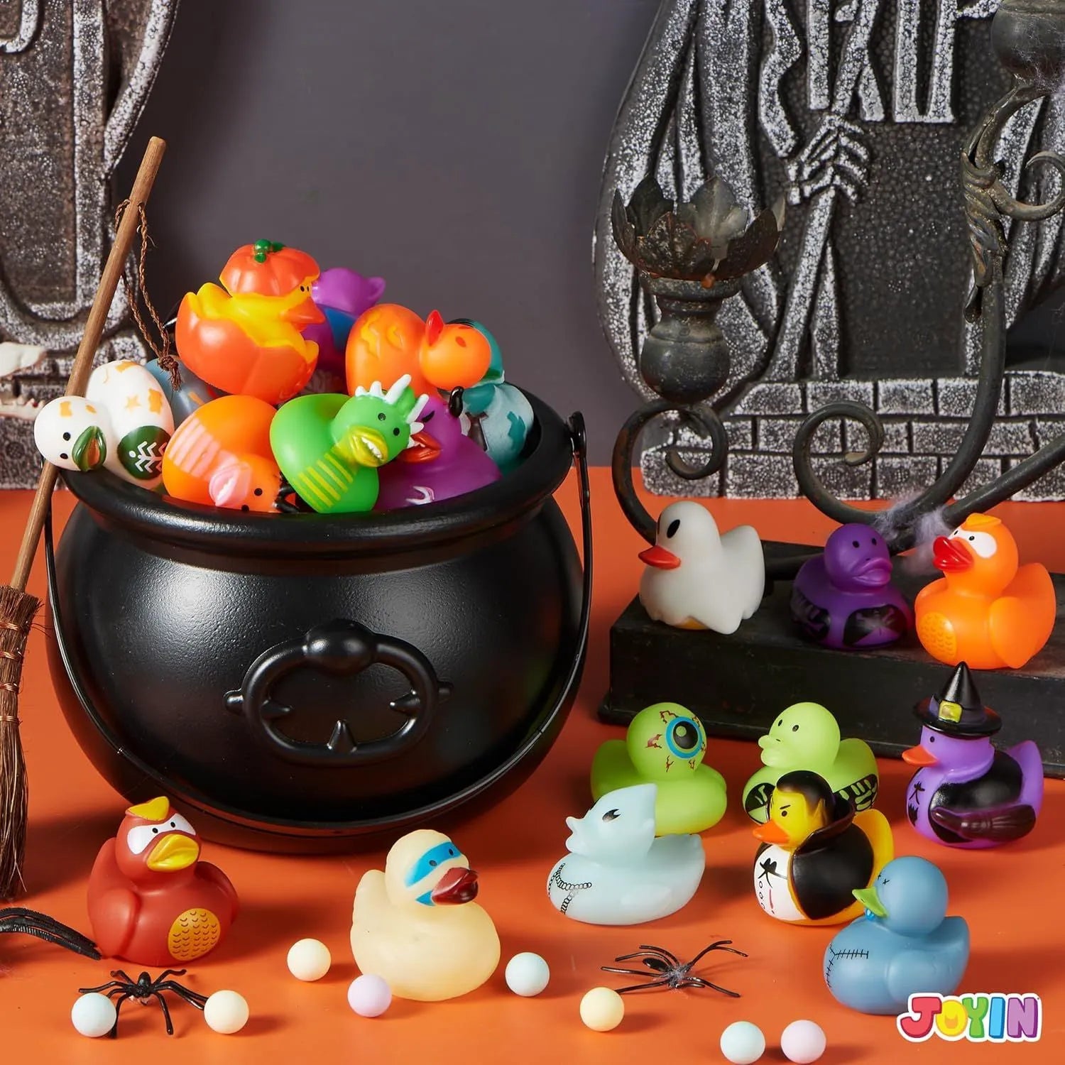 24 Halloween Floating Rubber Ducks