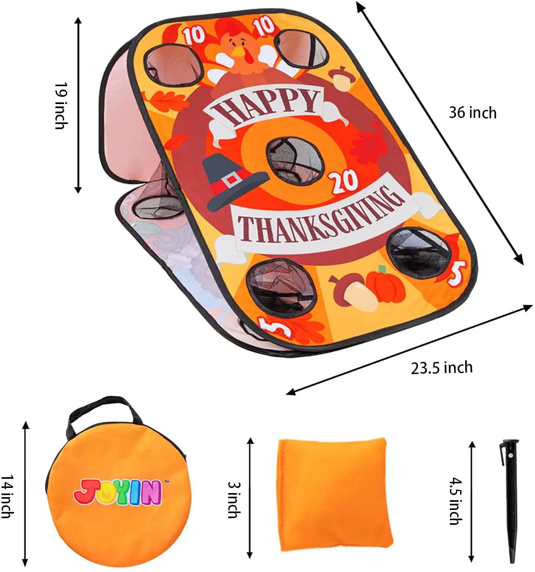 Portable Collapsible Toss Game Board