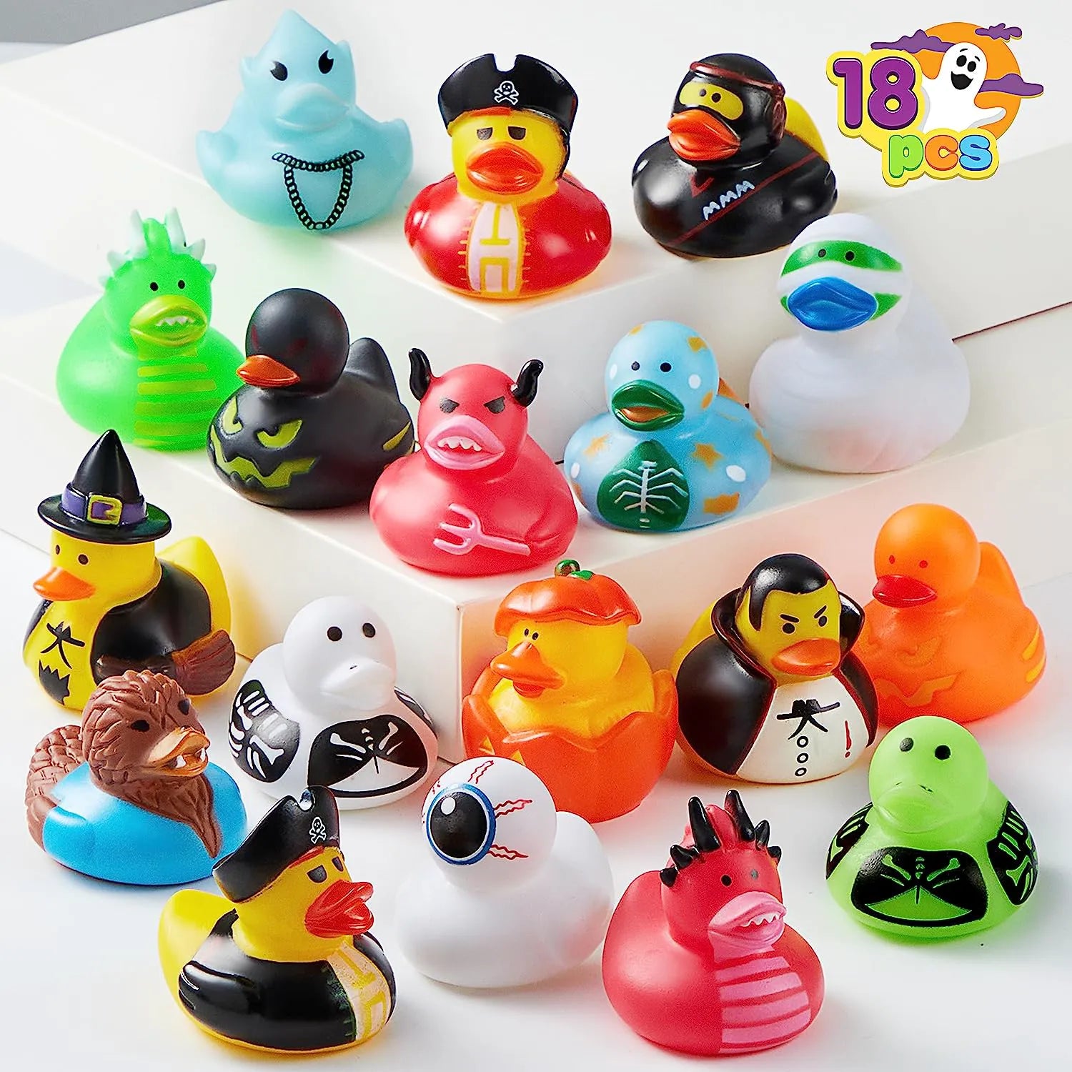 Halloween Rubber Duckies - 18 Pack