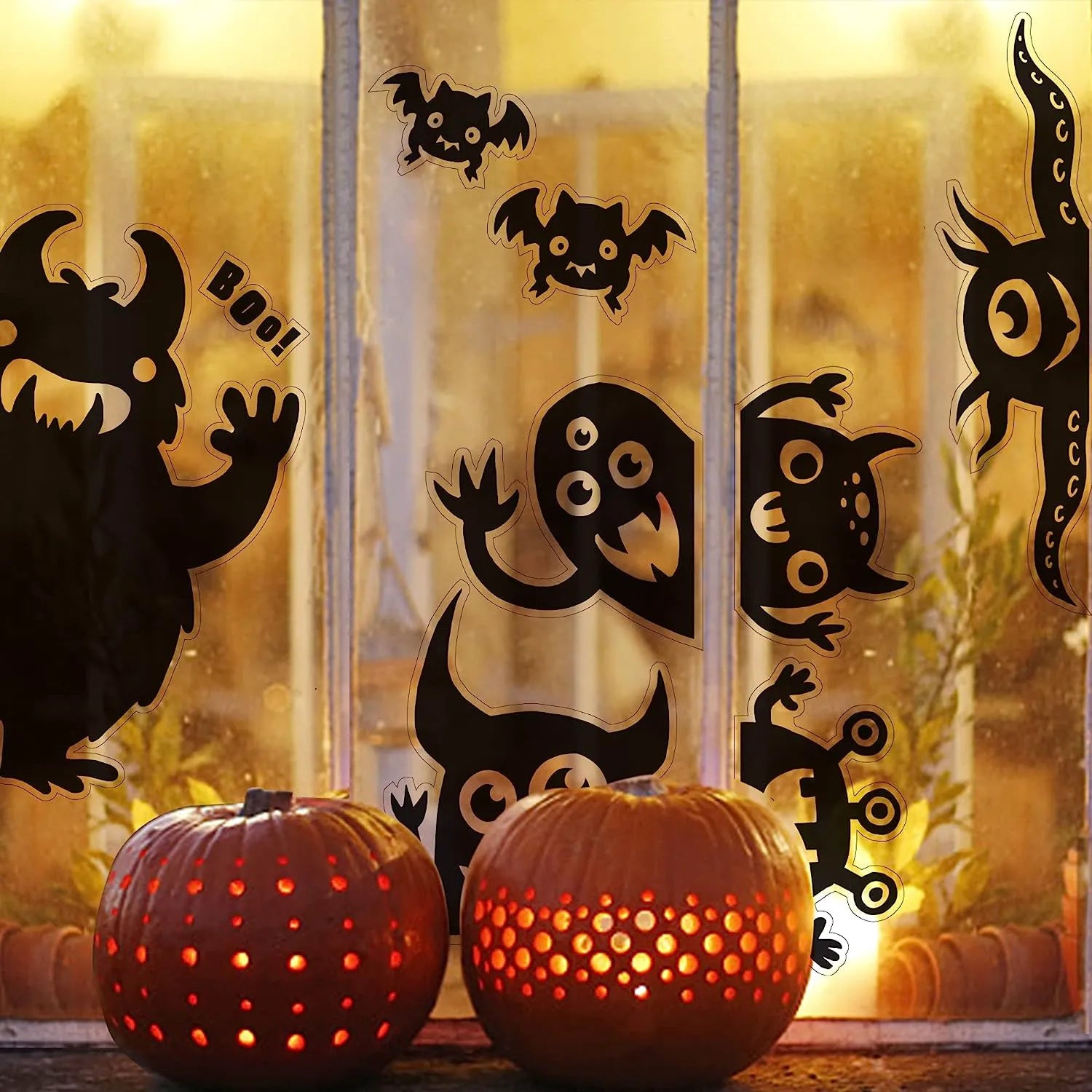 Halloween Window Clings - Monster