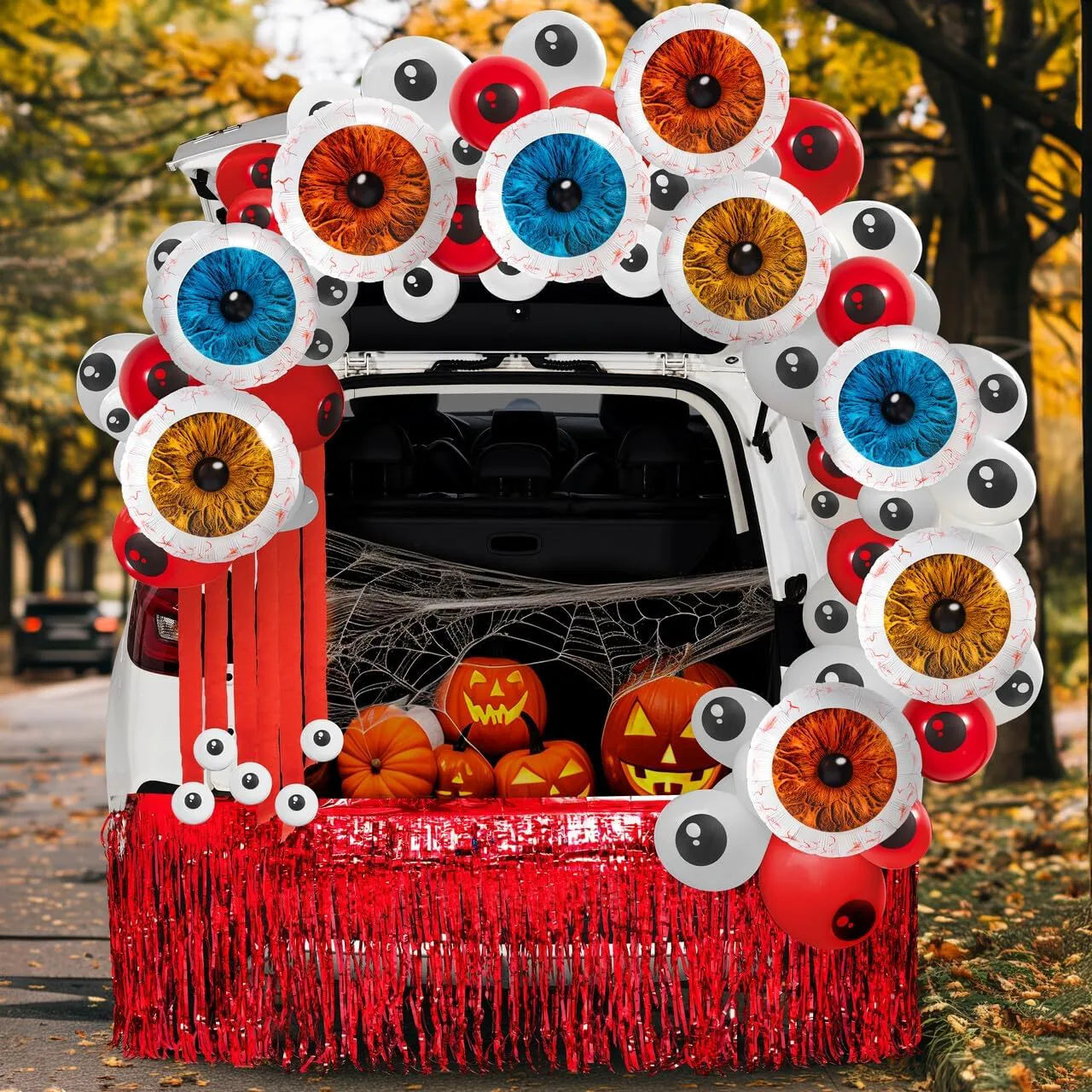 Halloween Trunk or Treat Car Decorations Kit, Eyeball