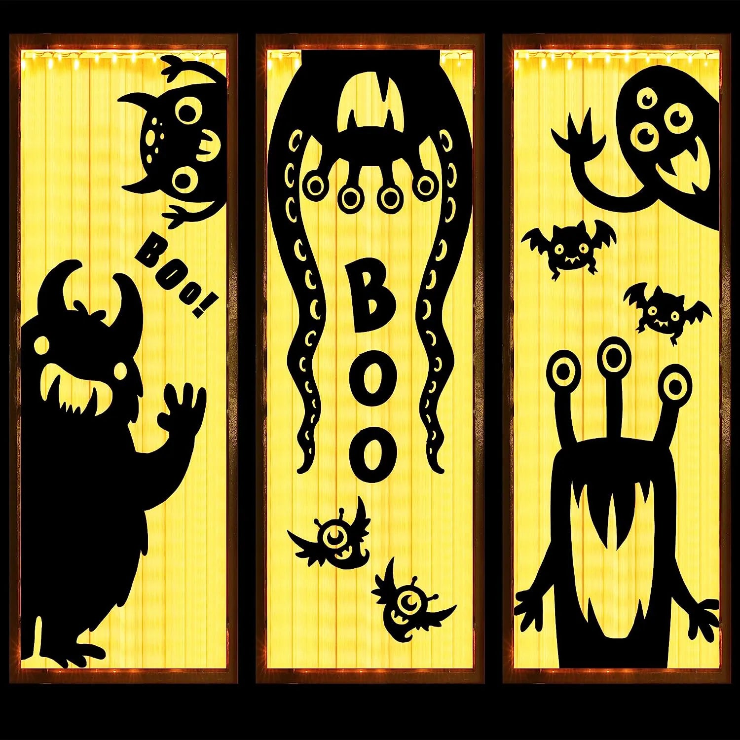 Halloween Window Clings - Monster