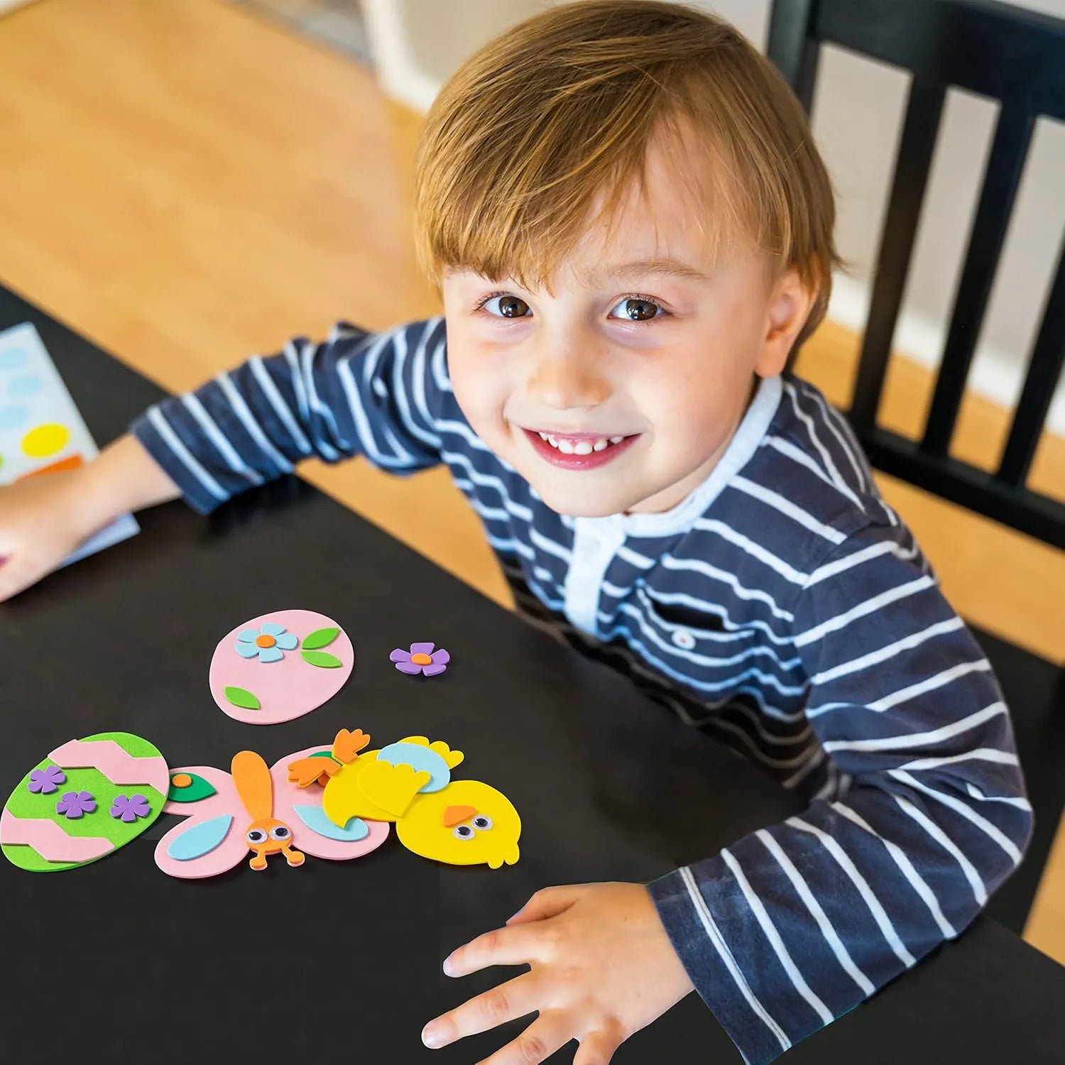 JOYIN 24-Pack Easter Egg Magnet Craft Set