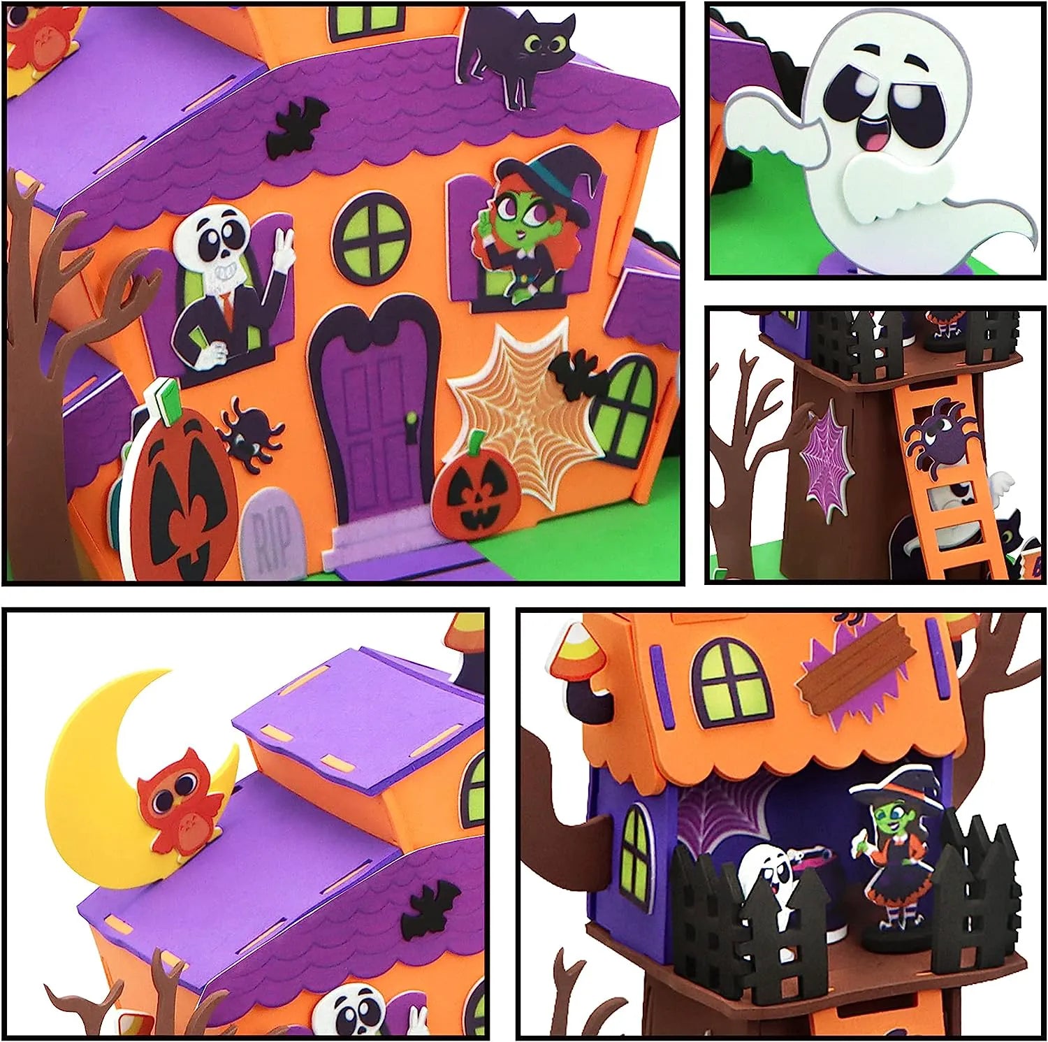 Foam Spooky residence 3D Kit, 2 Pack