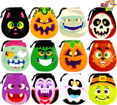 Big Head Drawstring Goody Bags (60 Pack)